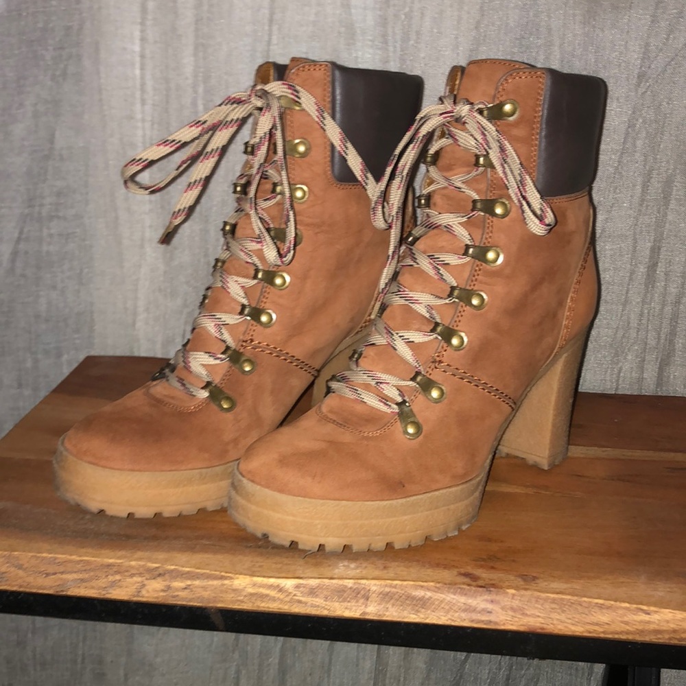 See by Chloe heeled “hiking” boots size 40/10
